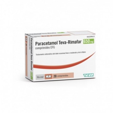 PARACETAMOL TEVA 650 mg...