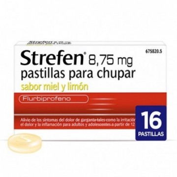 STREFEN 8,75 mg PASTILLAS...