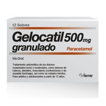 Gelocatil 500 Mg Granulado...