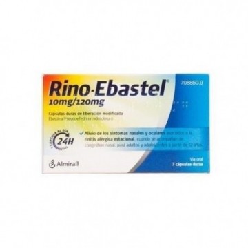 RINO-EBASTEL 10 mg/120 mg...