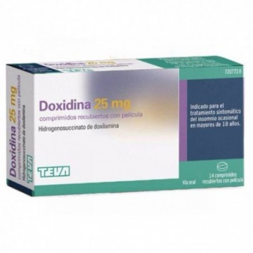 DOXIDINA 25 MG COMPRIMIDOS...