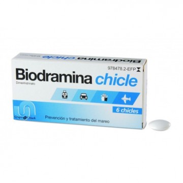 Biodramina 20 Mg Chicles...