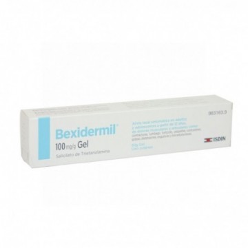 BEXIDERMIL 100 mg/g GEL , 1...