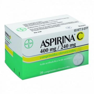 Aspirina C 400-240 Mg 20...