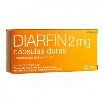 Diarfin 2 Mg 20 Cápsulas